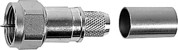 Produktbild Telegärtner F-Steckverbinder Stecker, gerade 75 Ohm J01600A0003 1 St.