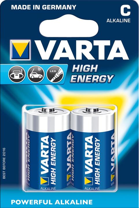 Produktbild Varta Longlife Power (2 Stk., C, 7800 mAh)