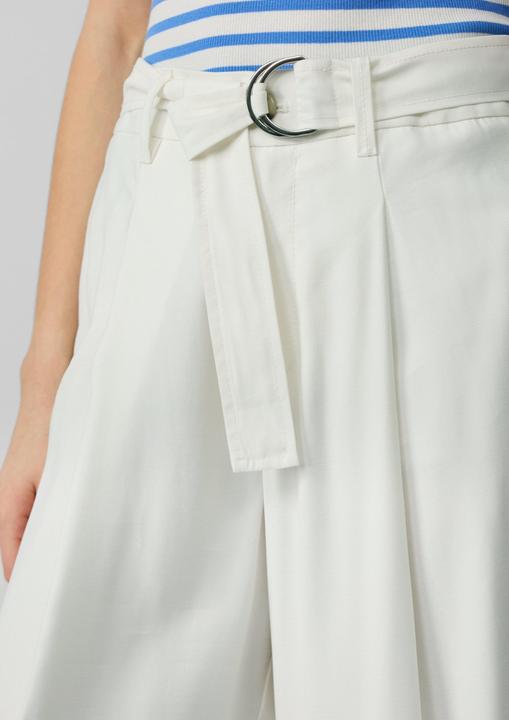Actual product image S.Oliver Hose Wide-Leg-Hose aus Viskosemix mit Stoffgürtel (44)