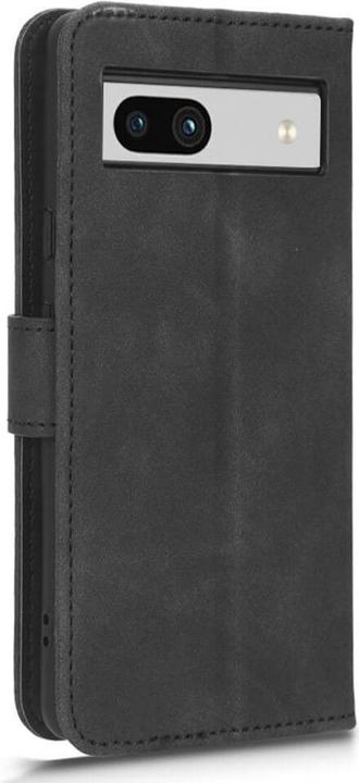 Produktbild Cover-Discount Google Pixel 7a - Leder Etui Hülle schwarz (Google Pixel 7a)