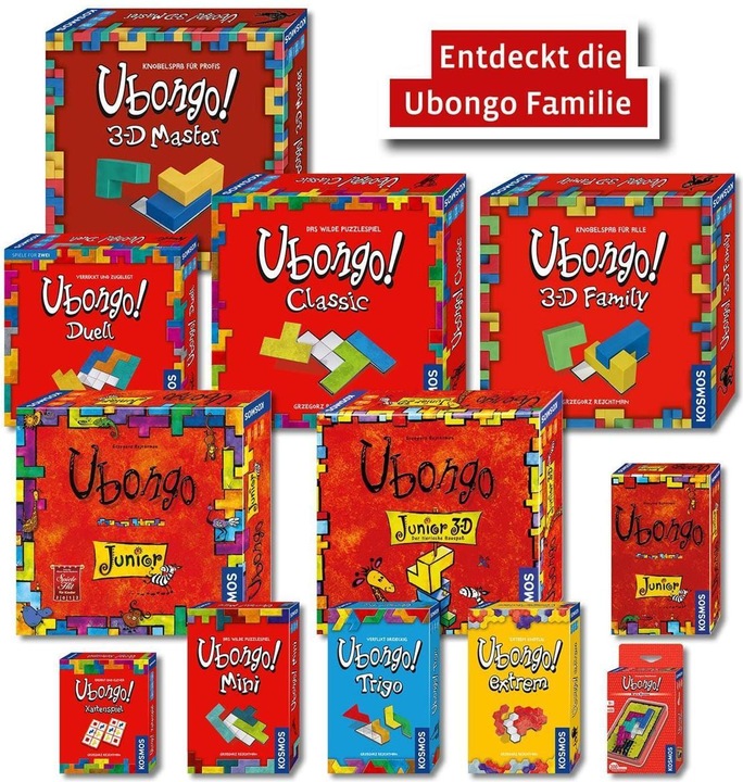 Actual product image Kosmos Ubongo Duel puzzle game (German)