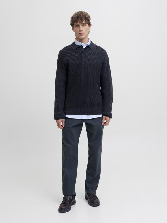 Produktbild Jack & Jones Einfarbig Gestricktes Polo Gestricktes Polo (M)