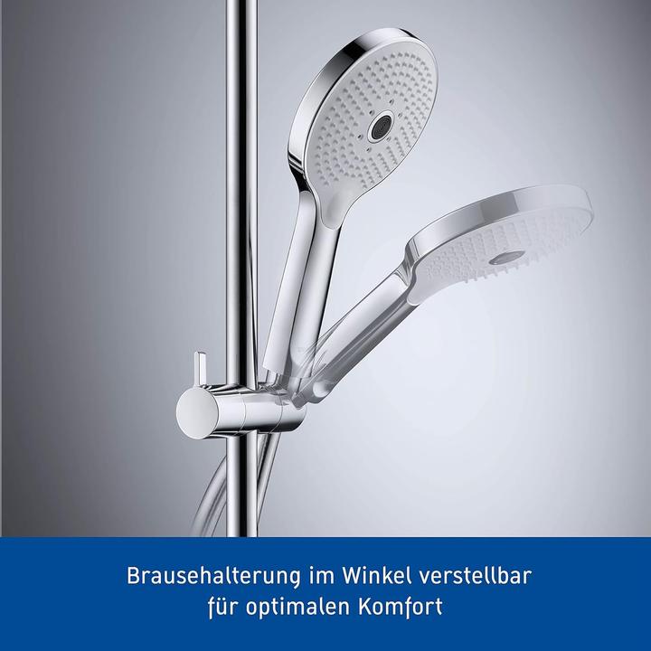 Produktbild Duravit Brauseset schwarz matt (3 Strahlarten, 14 l/min)