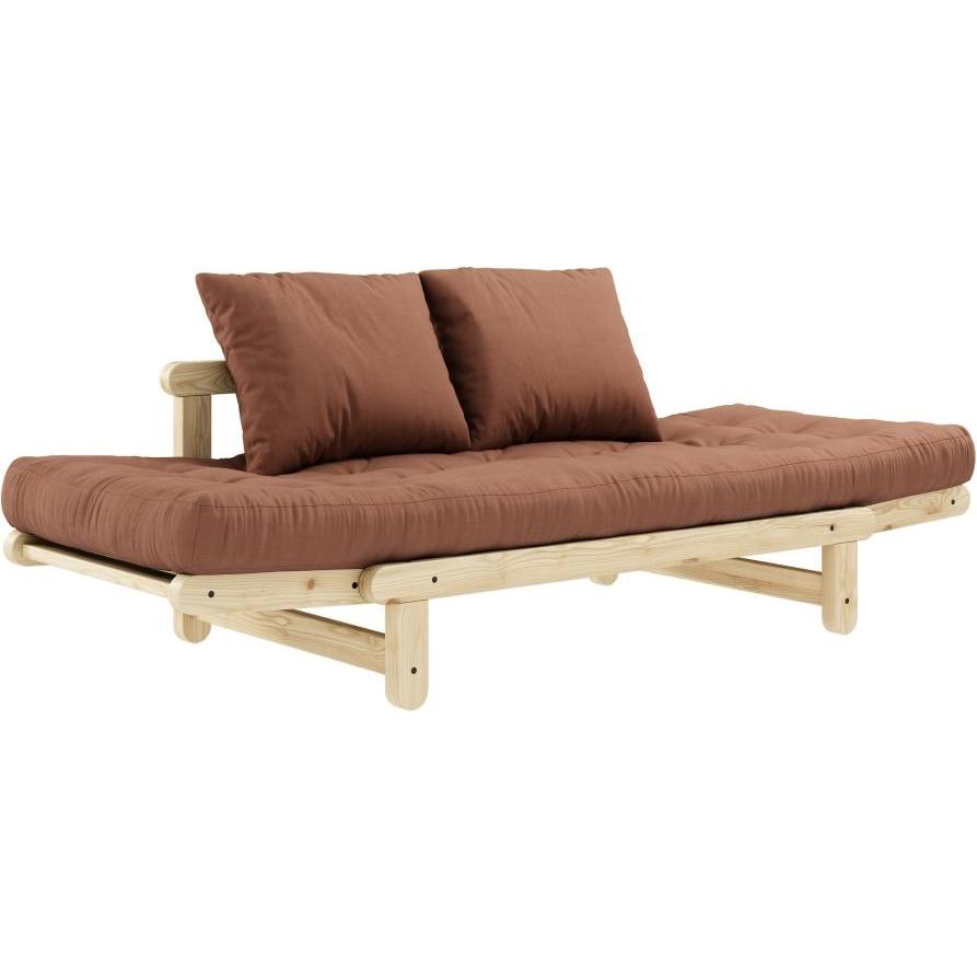 Thumbnail - Karup Design, Sofa, Beat Klar lackiert. Kissen Mass: 50x55 CM (Bettsofa, 3-Sitzer)