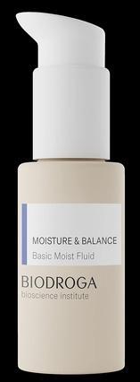 Actual product image Biodroga Moisturising Fluid for Face 30ml - Skin Care Moisturizer for Sensitive Stressed Skin (30 ml, Day cream)