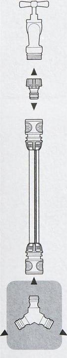 Actual product image Gardena Y-piece (Multi-coupling, 13 mm)