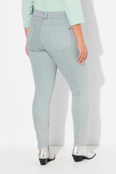 Produktbild Ulla Popken Jeans Sarah, schmales Bein, Komfortbund, 5-Pocket-Hose (46)