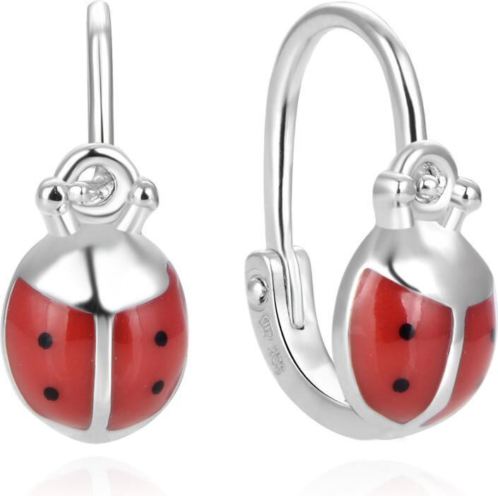 Immagine prodotto Beneto Bellissimi orecchini da bambina Coccinelle AGUC2049D per bambini
