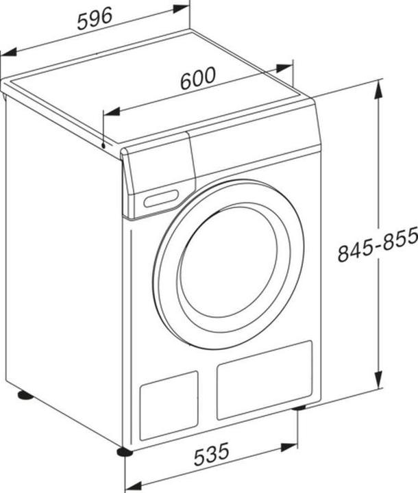 Actual product image Miele WTD 100-60 CH