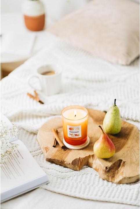 Produktbild Ava & May Duftkerze Pumpkin pie (180 g)