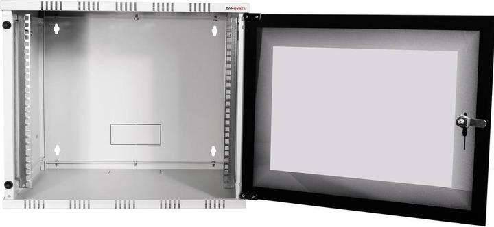 Actual product image LogiLink 19" SOHO wall cabinet, 6U, 540 x 400 mm, unassembled, grey (6 RU, 19 inch rack)