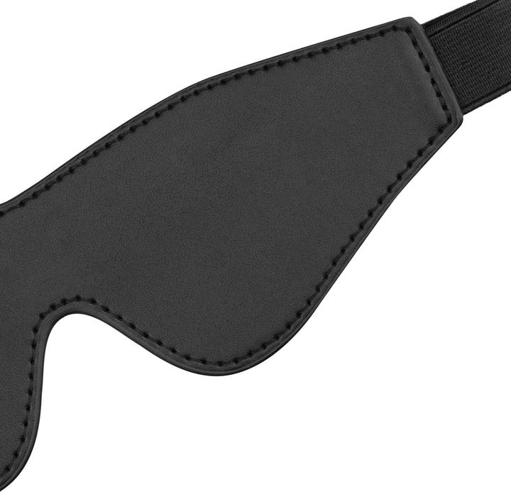 Actual product image Magic Silk KunstlederAugenbinde Schwarz