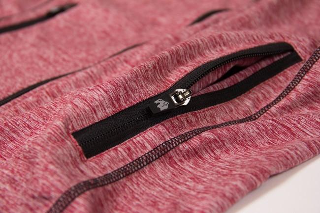 Actual product image Gorilla Wear Shawnee Zipped Hoodie Mixed Red (S)