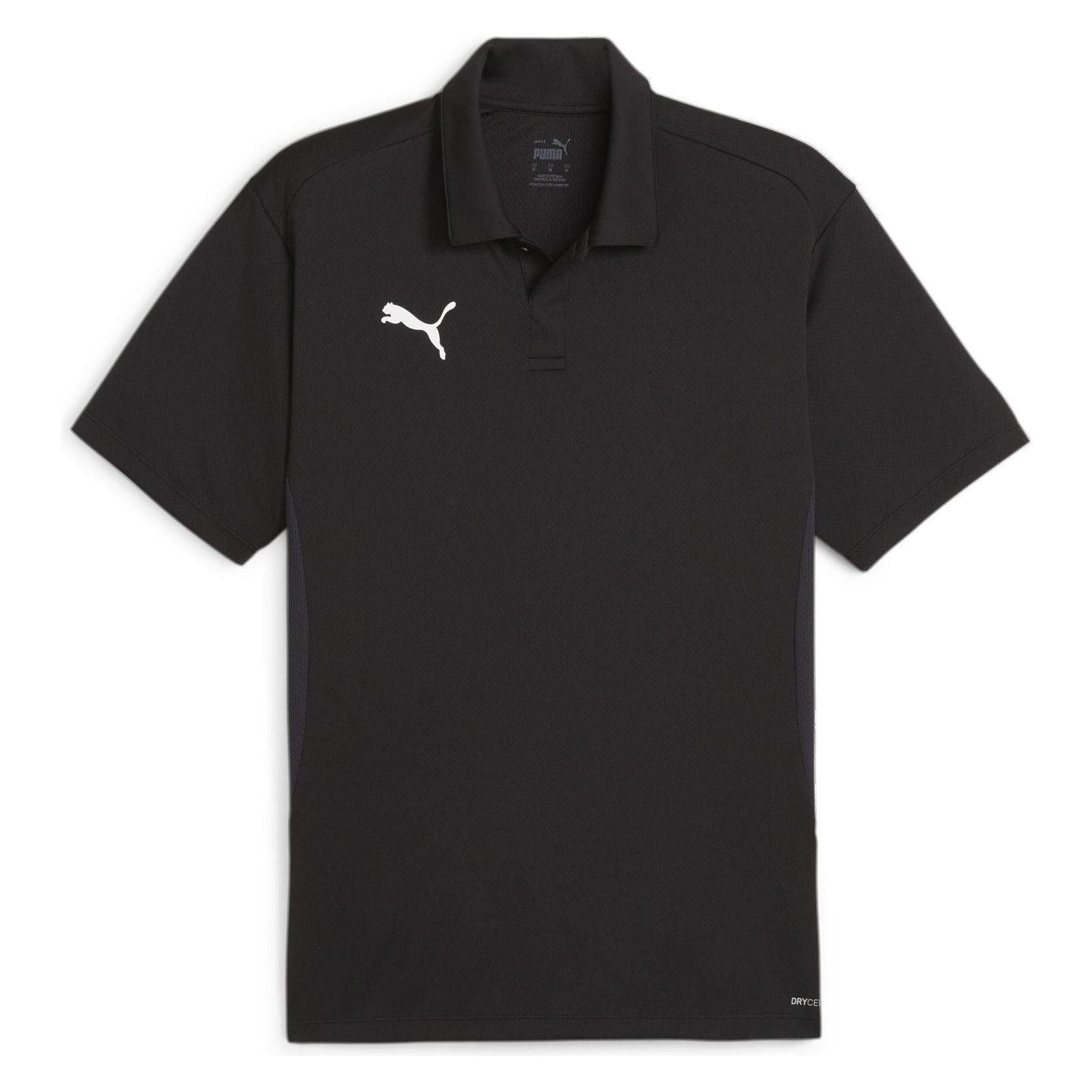 Puma, Mannen, Sportief Shirt, TeamGOAL Polo (L), Zwart, L