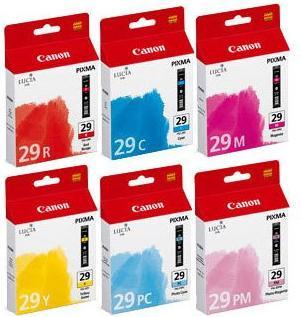 Produktbild Canon Pgi-29 (M, C, R, Y, PC, PM)
