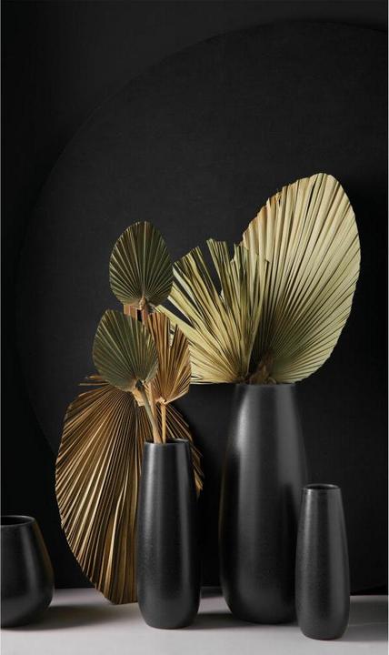 Produktbild ASA Selection Ease Vase, black iron, 8x32 cm (1 x)