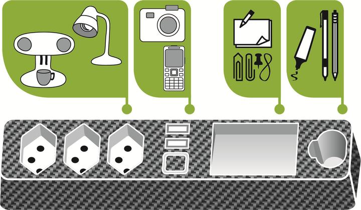 Actual product image Steffen Steba Desk Office Agent (3 x, Type 13, 0.00 m)