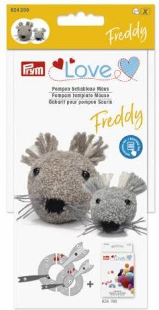 Image du produit Prym Pompon Set Souris Freddy