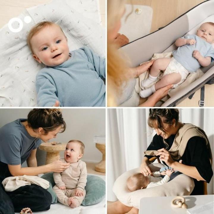 Actual product image Doomoo Mulltücher 3er Pack (70 cm, 70 cm)