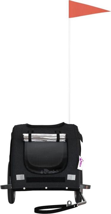 Produktbild vidaXL Fahrradanhänger Hund