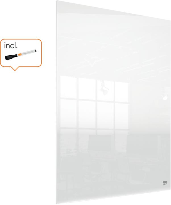 Actual product image Nobo Acrylic noteboard 45 cm x 60 cm, Transparent (45 x 60 cm)