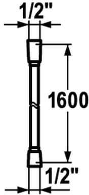 Image du produit KWC Flexible de douche (160 cm)