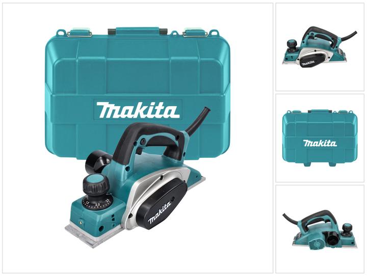 1x Makita Transportkoffer (824892-1), 1x Makita KP 0800 Falzhobel, Enthaltene(r) Schlüssel