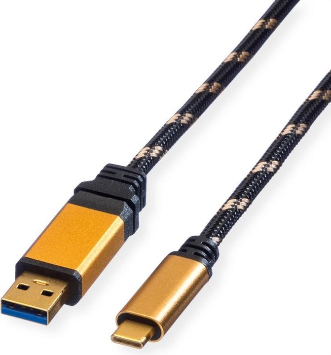 Produktbild Roline USB A – USB C (0.50 m, USB 3.2 Gen 2)