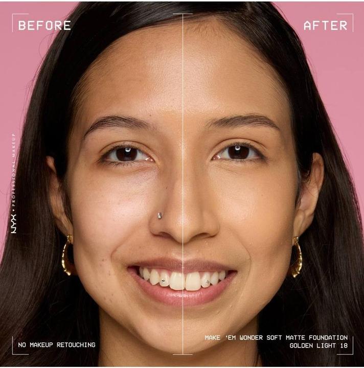 Image du produit NYX Professional Make-Up Nyx Wonder (#CD9D71, La lumière dorée)