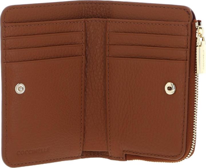 Actual product image Coccinelle Metallic Soft Wallet Grained Leather