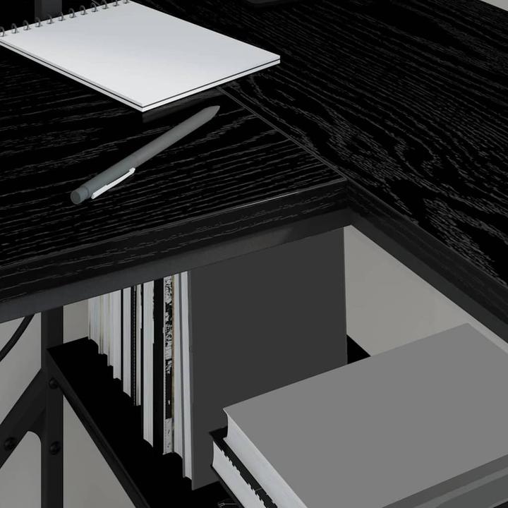 Actual product image vidaXL Modern desk (79 x 120 x 86.50 cm)
