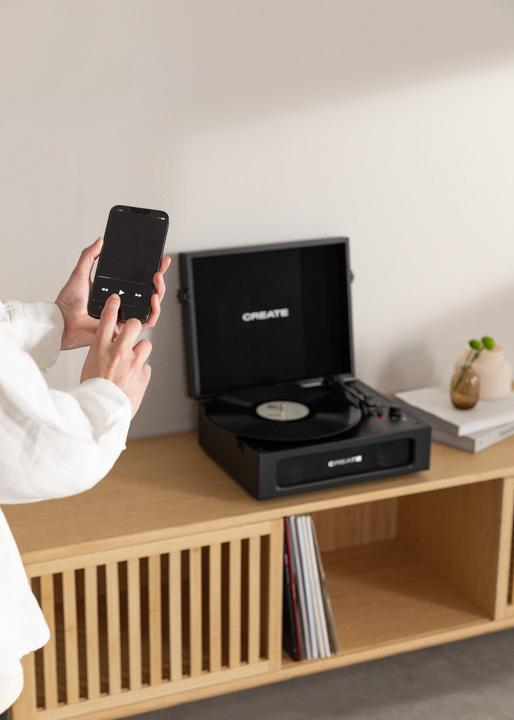 Actual product image Create Record Player Compact (Semi-automatic)