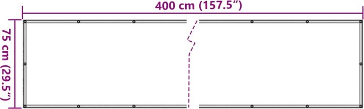 Actual product image VidaXL Harv (75 cm)