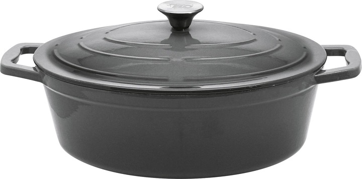 Actual product image ELO Cast iron roaster ov.33grey (33 cm, Casserole + Stewpot, Cast iron)