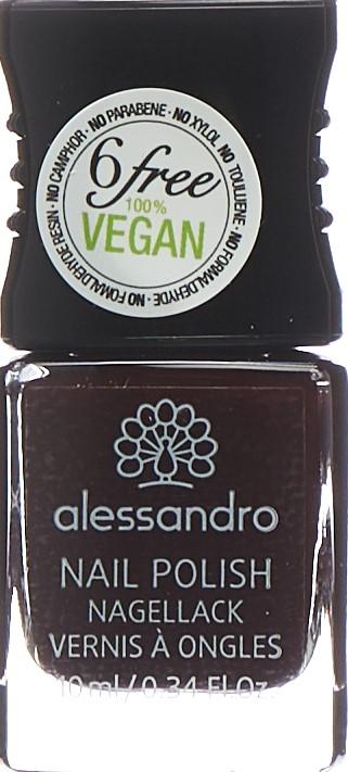 Actual product image Alessandro Nail Polish (905 Rouge Noir, Colour paint)