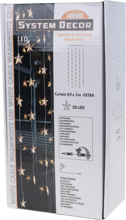 Immagine prodotto Star Trading Decorazione del sistema Tenda a stella extra (0.90 m)