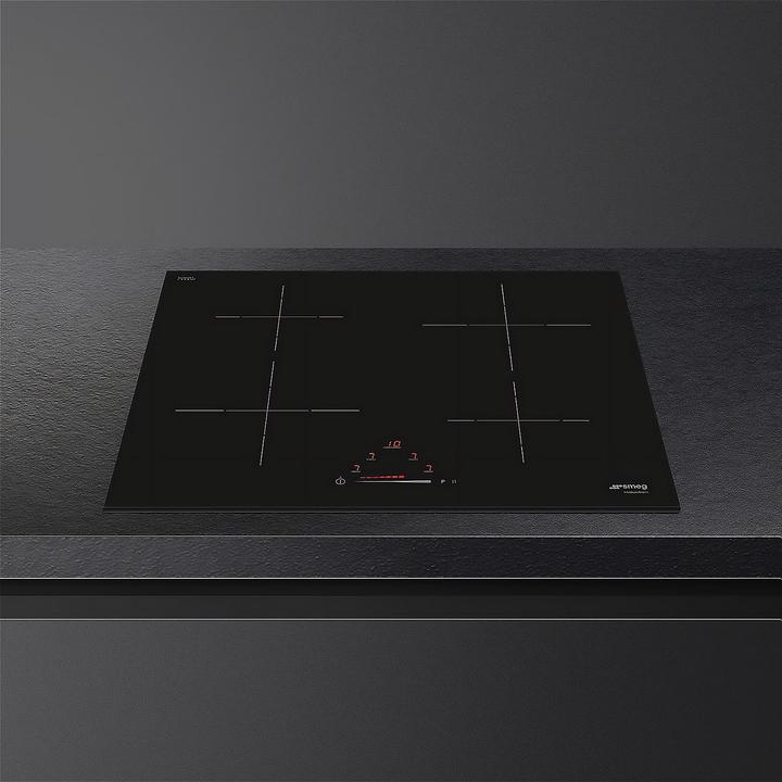Image du produit Smeg Universal SIB2641D kookplaat Zwart Ingebouwd 60 cm Inductiekookplaat zones 4 zone(s) (60 cm, Table de cuisson à induction)