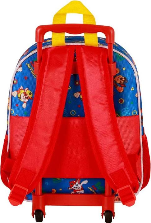 Actual product image Karactermania Small 3D Backpack with Wheels Cool