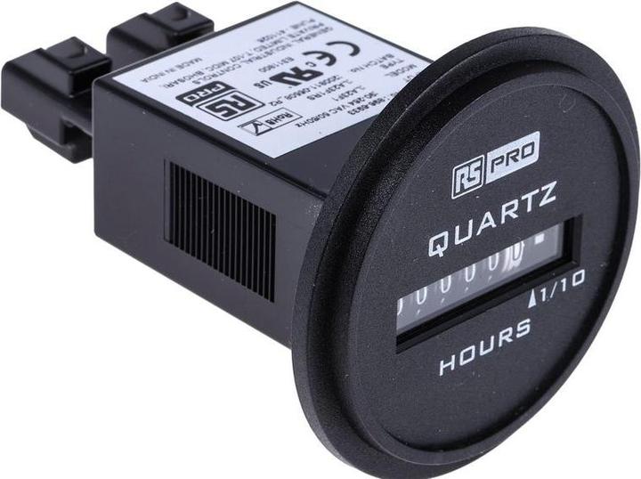 Produktbild RS PRO Hours Run Meter Clamp Fixing 90-264Vac