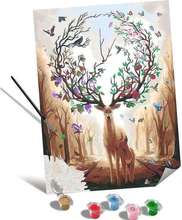 Produktbild Ravensburger CreArt - Malen nach Zahlen - Magnificent Encounter