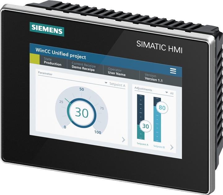Siemens SIMATIC HMI 6AV2128-3GB06-0AX1 MTP700 Unif.Comfort Panel Commande tactile