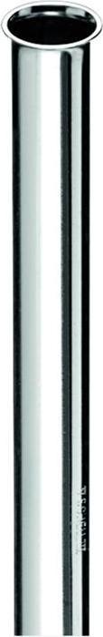 Schell Tube cuivre 15 mm pour 1/2 pouce, rebord 18mm chromé 1000mm