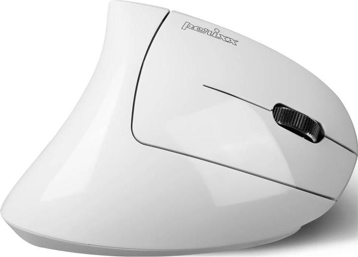 Actual product image Perixx PERIMICE-813 W Ergonomic mouse Wireless, Bluetooth® White