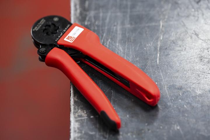 Actual product image RS PRO Crimp tool 26-8 AWG hexagon profile (176 mm)
