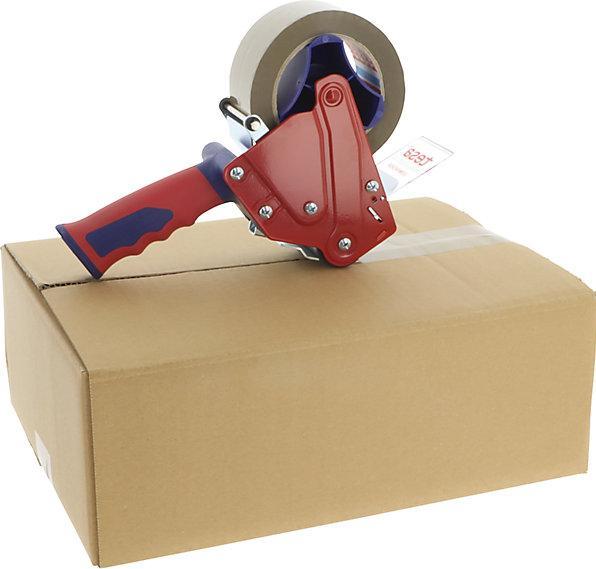 Image du produit tesa Ruban d'emballage PET masse adhésive caoutchouc 132m:50mm 6pcs marron (50 mm)