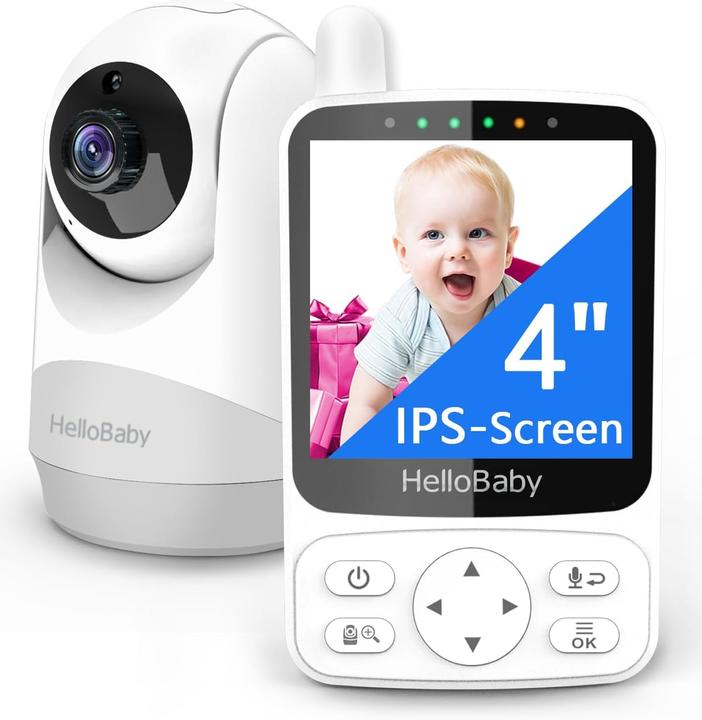 Immagine prodotto HelloBaby HB6240 Babyphone mit Kamera (Video e audio, 300 m)