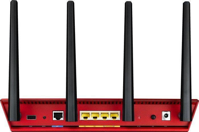 Actual product image ASUS Rt-Ac87u Red