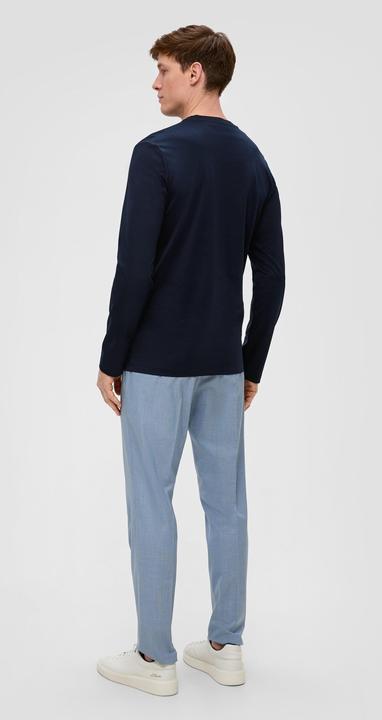 Produktbild s.Oliver T-Shirt Longsleeve aus merzerisierter Baumwolle (3XL)