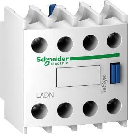 Actual product image Schneider Electric Auxiliary contact block 2 NO contacts 2 NC contacts