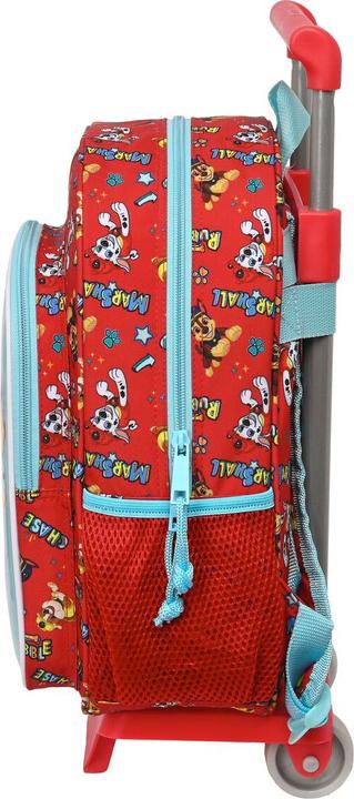 Immagine prodotto Paw Patrol Zaino scuola con ruote The Funday Rosso Azzurro (26 x 34 x 11 cm)